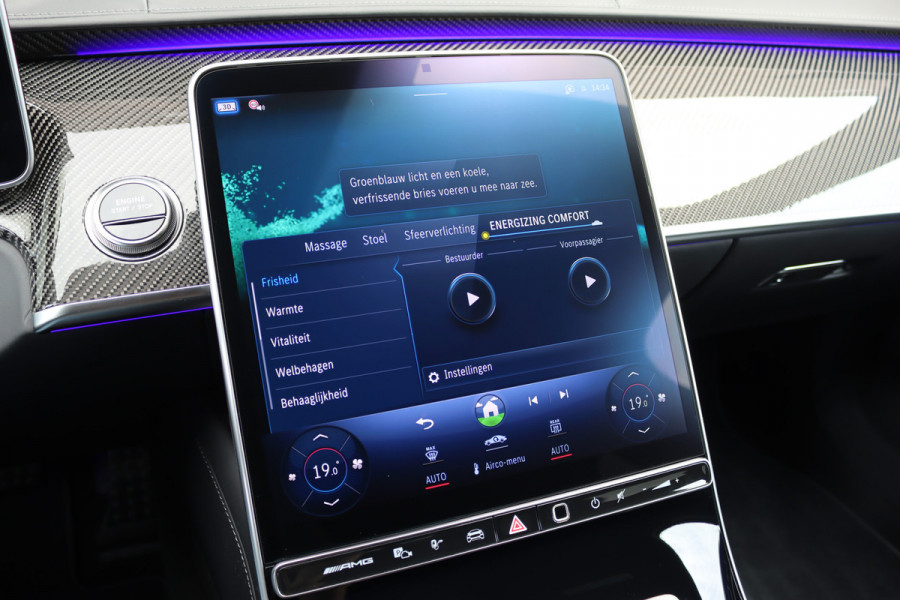 Mercedes-Benz S-Klasse AMG 63 S E Performance | 802pk | Carbon | Achterasbesturing | Chauffeurspakket | Distronic+ | Entertainment Achter | 3D-Display | Burmester 4D High-End | Massage | Nekverwarming |