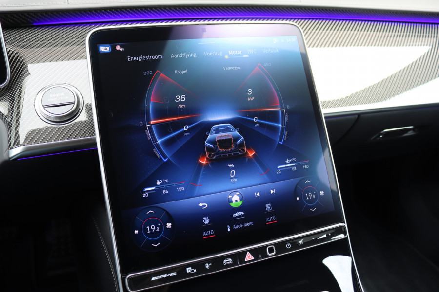 Mercedes-Benz S-Klasse AMG 63 S E Performance | 802pk | Carbon | Achterasbesturing | Chauffeurspakket | Distronic+ | Entertainment Achter | 3D-Display | Burmester 4D High-End | Massage | Nekverwarming |