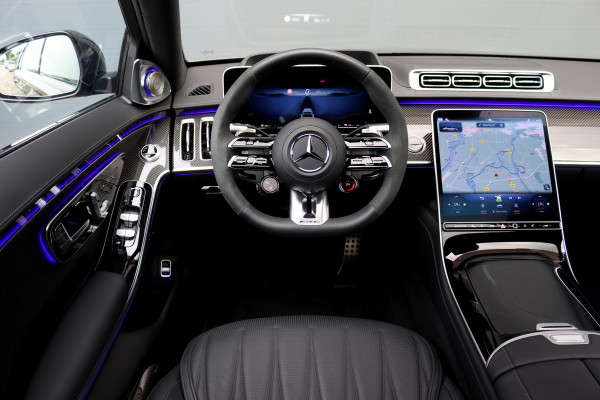 Mercedes-Benz S-Klasse AMG 63 S E Performance | 802pk | Carbon | Achterasbesturing | Chauffeurspakket | Distronic+ | Entertainment Achter | 3D-Display | Burmester 4D High-End | Massage | Nekverwarming |