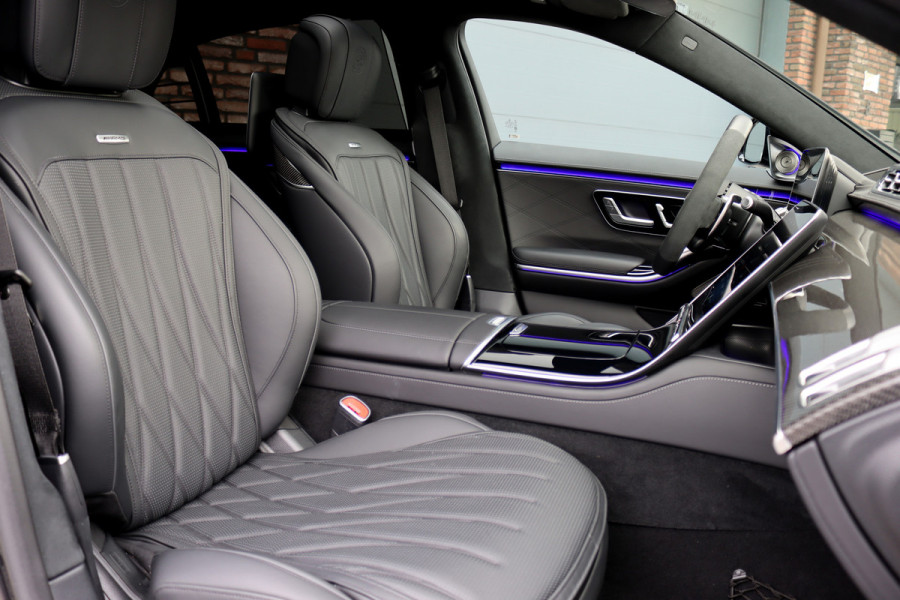 Mercedes-Benz S-Klasse AMG 63 S E Performance | 802pk | Carbon | Achterasbesturing | Chauffeurspakket | Distronic+ | Entertainment Achter | 3D-Display | Burmester 4D High-End | Massage | Nekverwarming |