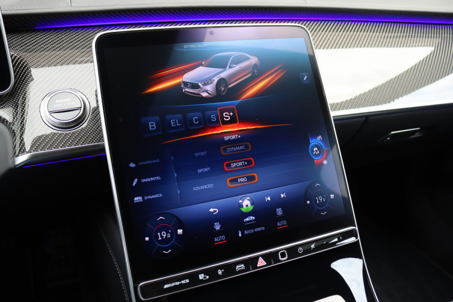 Mercedes-Benz S-Klasse AMG 63 S E Performance | 802pk | Carbon | Achterasbesturing | Chauffeurspakket | Distronic+ | Entertainment Achter | 3D-Display | Burmester 4D High-End | Massage | Nekverwarming |