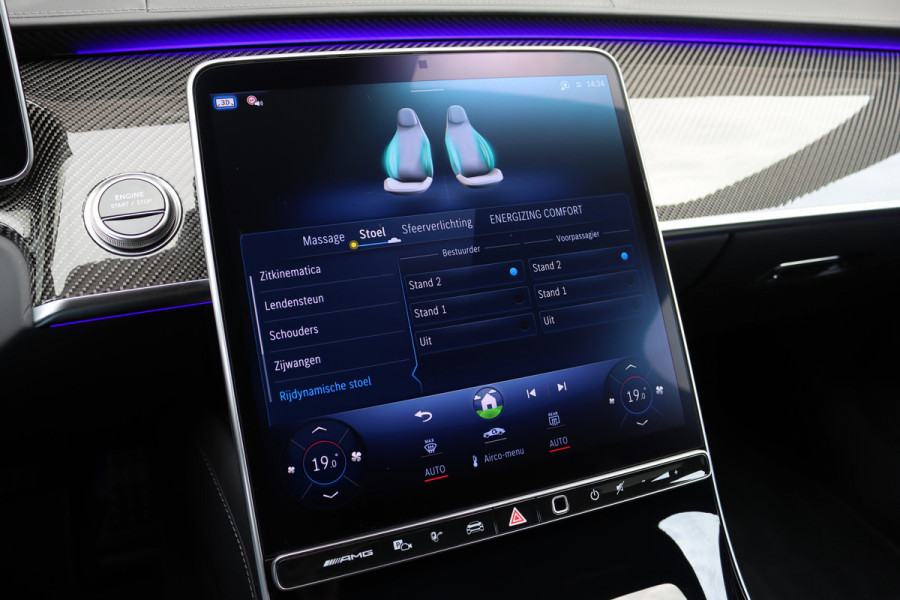 Mercedes-Benz S-Klasse AMG 63 S E Performance | 802pk | Carbon | Achterasbesturing | Chauffeurspakket | Distronic+ | Entertainment Achter | 3D-Display | Burmester 4D High-End | Massage | Nekverwarming |
