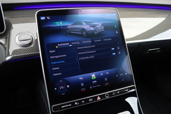 Mercedes-Benz S-Klasse AMG 63 S E Performance | 802pk | Carbon | Achterasbesturing | Chauffeurspakket | Distronic+ | Entertainment Achter | 3D-Display | Burmester 4D High-End | Massage | Nekverwarming |