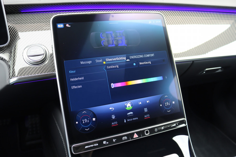 Mercedes-Benz S-Klasse AMG 63 S E Performance | 802pk | Carbon | Achterasbesturing | Chauffeurspakket | Distronic+ | Entertainment Achter | 3D-Display | Burmester 4D High-End | Massage | Nekverwarming |