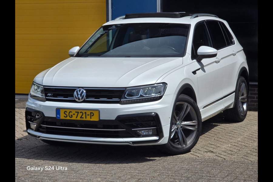 Volkswagen Tiguan 1.4 TSI R Line / Aut / NAP / Camera / Ecc / Elek Pakket / Acc / Digital Cockpit / Open Panoramadak / Led / 19 In