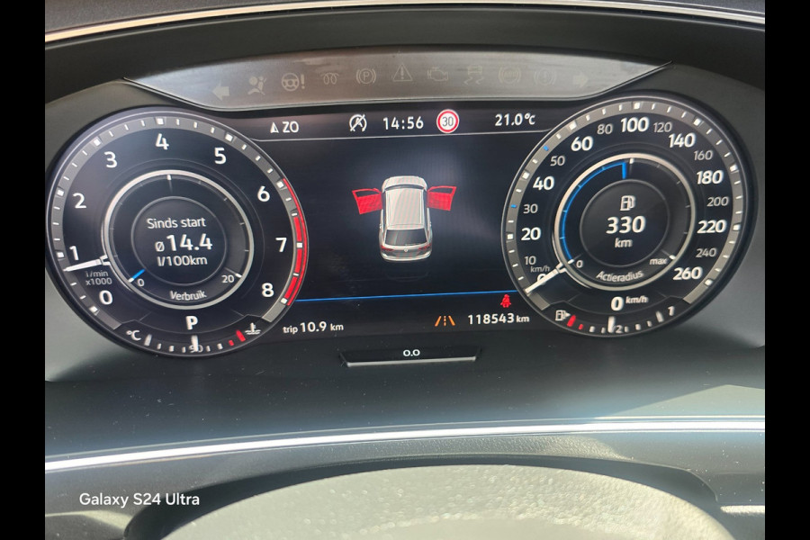 Volkswagen Tiguan 1.4 TSI R Line / Aut / NAP / Camera / Ecc / Elek Pakket / Acc / Digital Cockpit / Open Panoramadak / Led / 19 In