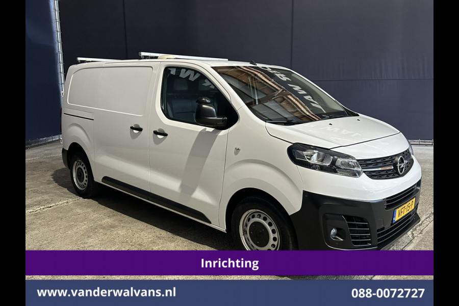 Opel Vivaro 2.0 CDTI 123pk L2H1 Inrichting Euro6 Airco | Camera | Navigatie | Apple Carplay | Cruisecontrol Android Auto, 2500kg Trekhaak, Dakdragers, Parkeersensoren, Bijrijdersbank