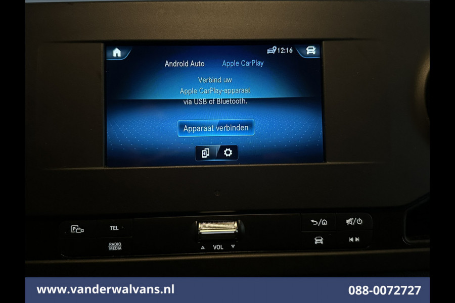 Mercedes-Benz Sprinter 316 CDI 164pk L3H2 Euro6 Airco | Camera | Apple Carplay | Cruisecontrol | Chauffeursstoel Android Auto, Bijrijdersbank