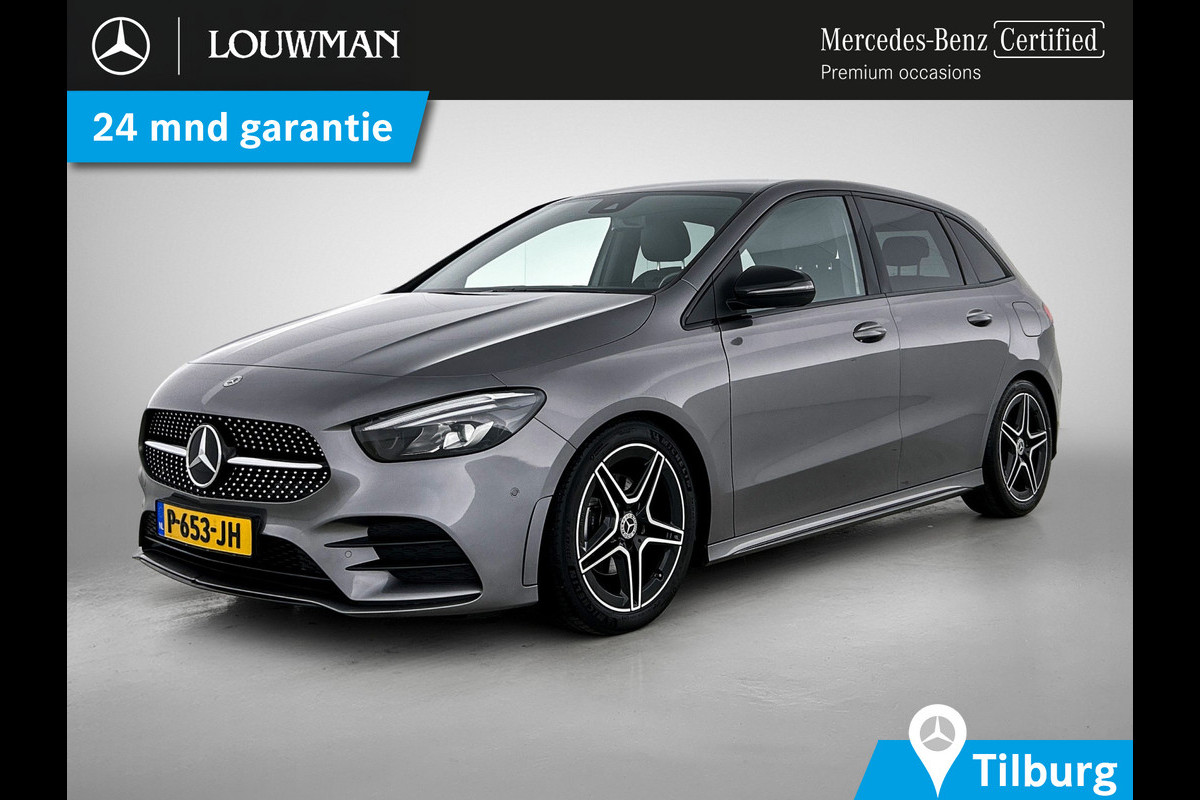 Mercedes-Benz B-Klasse 180 Business Solution AMG AMG Line | Night Pakket | Sfeerverlichting | Achteruitrijcamera | Ledkoplampen | Inclusief 24 maanden Mercedes-Benz Certified garantie voor Europa.