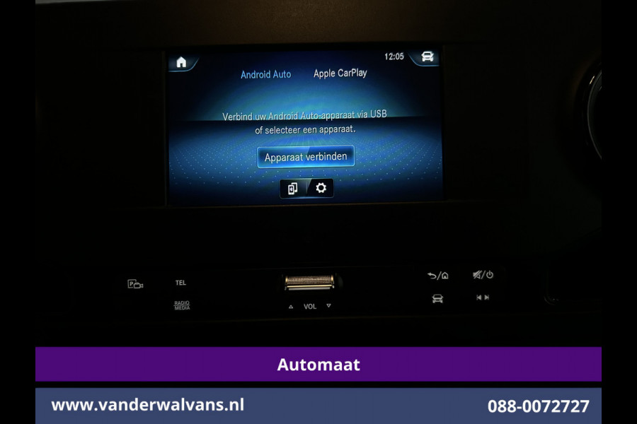 Mercedes-Benz Sprinter 317 CDI 170pk 9G-Tronic Automaat 3500kg Trekhaak L2H2 Inrichting Euro6 Airco | Laadklep | Camera | Apple Carplay Android Auto, Cruisecontrol, Parkeerensoren