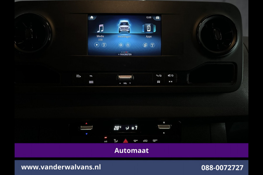 Mercedes-Benz Sprinter 317 CDI 170pk 9G-Tronic Automaat 3500kg Trekhaak L2H2 Inrichting Euro6 Airco | Laadklep | Camera | Apple Carplay Android Auto, Cruisecontrol, Parkeerensoren