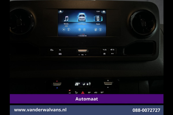 Mercedes-Benz Sprinter 317 CDI 170pk 9G-Tronic Automaat 3500kg Trekhaak L2H2 Inrichting Euro6 Airco | Laadklep | Camera | Apple Carplay Android Auto, Cruisecontrol, Parkeerensoren