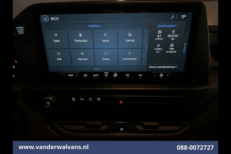 Ford Transit Custom 2.0 TDCI 136pk L2H1 Euro6 Airco | Camera | Apple Carplay | LED | Cruisecontrol Android Auto, Verwarmde voorruit, Parkeersensoren, Bijrijdersbank, 2740kg trekvermogen
