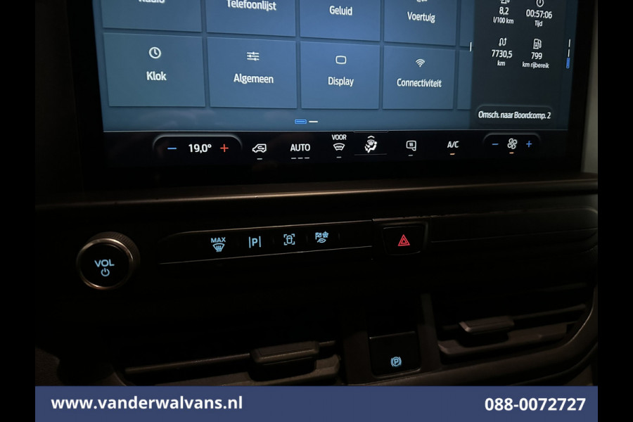 Ford Transit Custom 2.0 TDCI 136pk L2H1 Euro6 Airco | Camera | Apple Carplay | LED | Cruisecontrol Android Auto, Verwarmde voorruit, Parkeersensoren, Bijrijdersbank, 2740kg trekvermogen