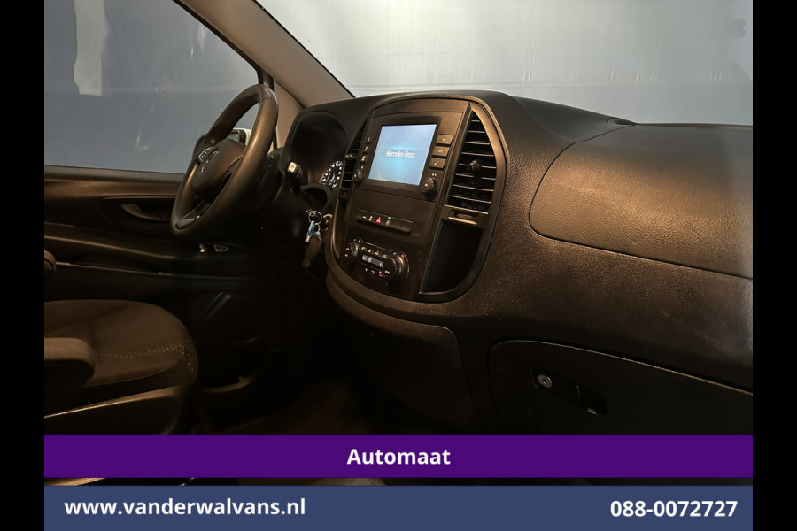 Mercedes-Benz Vito 114 CDI 136pk 9G-Tronic Automaat L2H1 Euro6 Airco | Camera | Navigatie | Apple Carplay | Imperiaal | 2500kg Trekhaak Android Auto, Cruisecontrol, Parkeersensoren, Sidebars, Bumper in de kleur