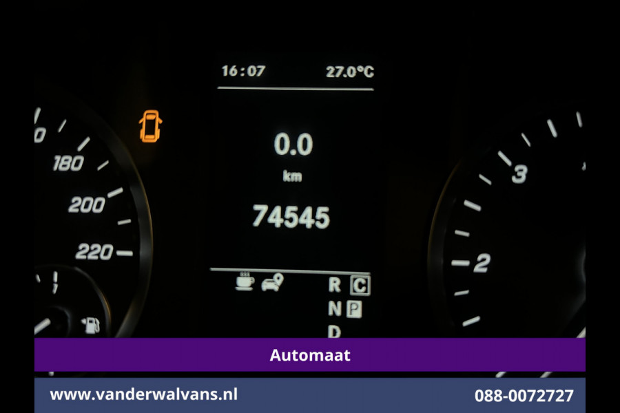 Mercedes-Benz Vito 114 CDI 136pk 9G-Tronic Automaat L2H1 Euro6 Airco | Camera | Navigatie | Apple Carplay | Imperiaal | 2500kg Trekhaak Android Auto, Cruisecontrol, Parkeersensoren, Sidebars, Bumper in de kleur