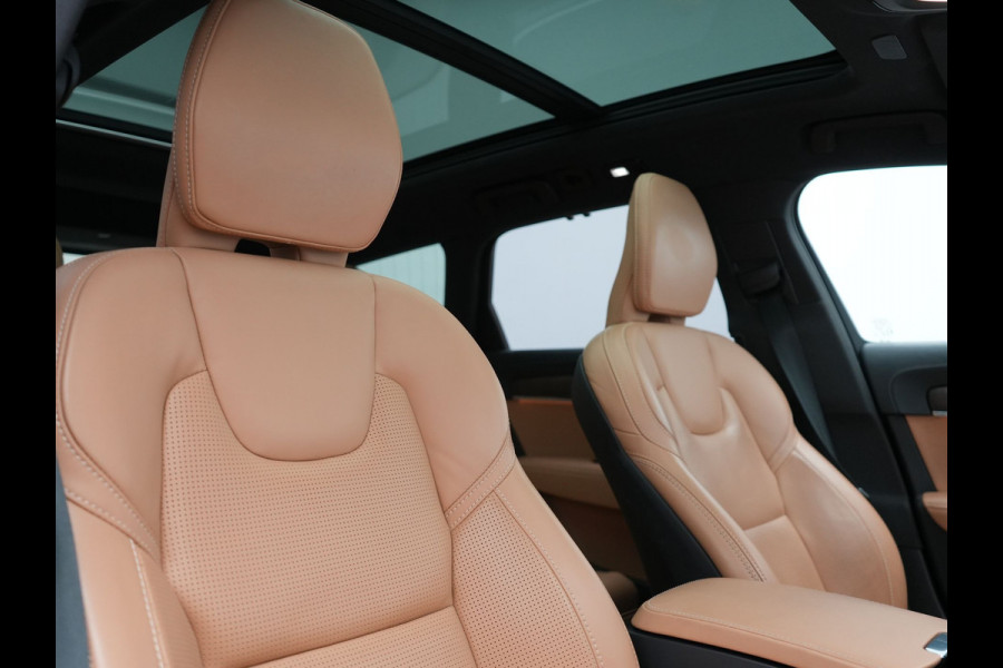 Volvo V90 T8 AWD Plus Bright LONG RANGE PHEV 455pk Dealer O.H. | Trekhaak Af Fabriek | Panodak | Adaptive Cruise | 360 Camera | Harman / Kardon | Lederen Sportstoelen Ventilatie & Memory | Stoelen & Stuur Verwarmd | Keyless | Blis | Google Assistent | SCHADE!!