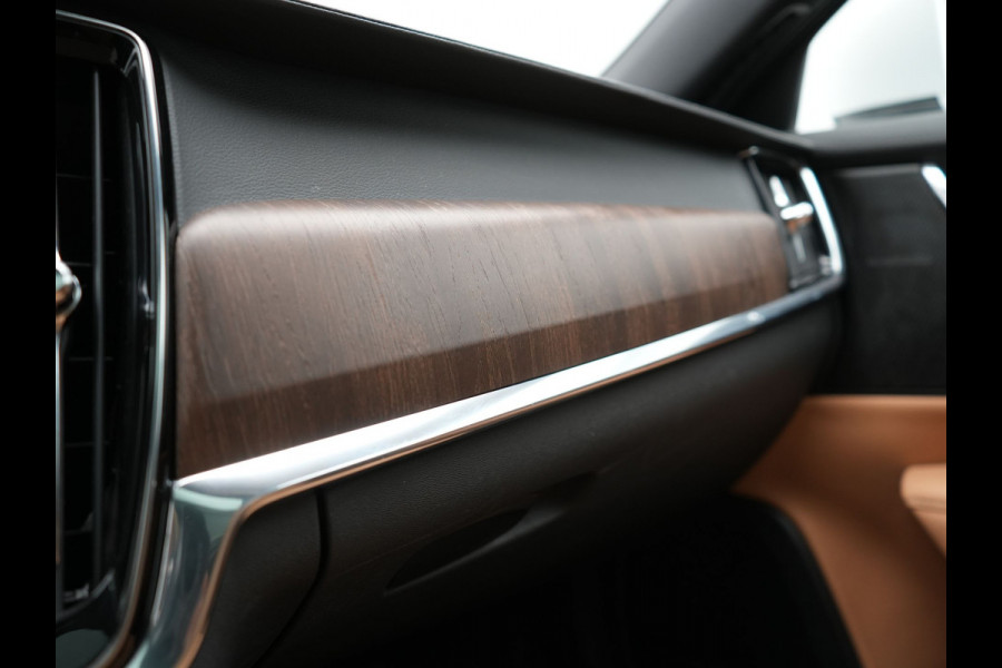 Volvo V90 T8 AWD Plus Bright LONG RANGE PHEV 455pk Dealer O.H. | Trekhaak Af Fabriek | Panodak | Adaptive Cruise | 360 Camera | Harman / Kardon | Lederen Sportstoelen Ventilatie & Memory | Stoelen & Stuur Verwarmd | Keyless | Blis | Google Assistent | SCHADE!!
