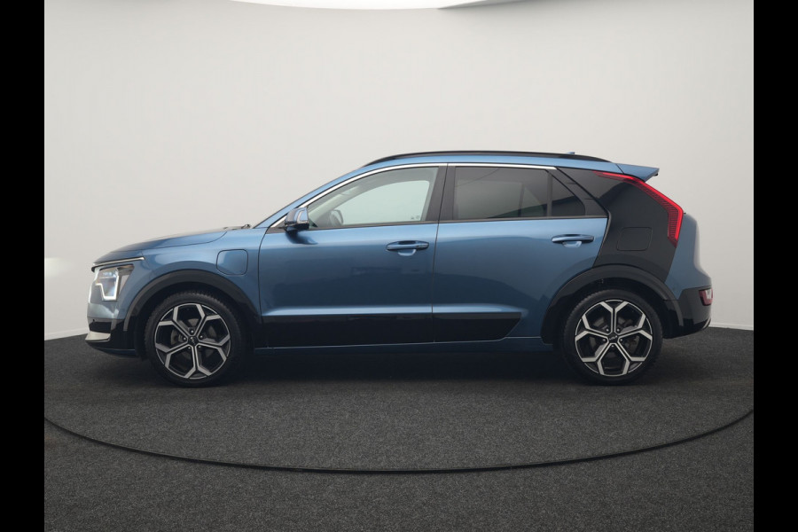 Kia Niro 1.6 GDi DynamicLine PHEV 182pk Dealer O.H. | Adaptive Cruise | Camera | Lederen Sportstoelen & Stuur Verwarmd | Keyless | Blis | Sfeerverlichting | Apple Carplay | Navigatie | DAB | Virtual | 18"L.M | Plug In Hybrid |