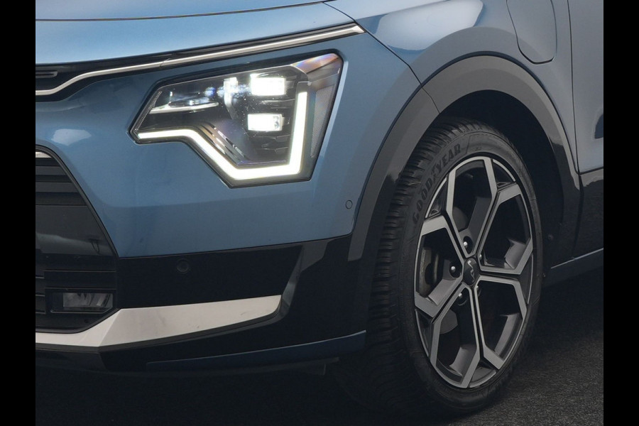 Kia Niro 1.6 GDi DynamicLine PHEV 182pk Dealer O.H. | Adaptive Cruise | Camera | Lederen Sportstoelen & Stuur Verwarmd | Keyless | Blis | Sfeerverlichting | Apple Carplay | Navigatie | DAB | Virtual | 18"L.M | Plug In Hybrid |