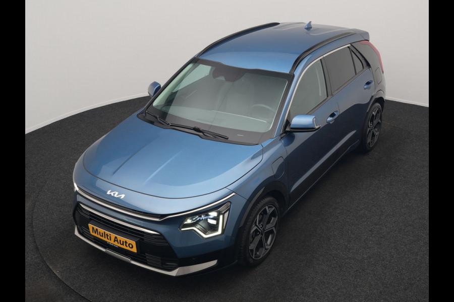 Kia Niro 1.6 GDi DynamicLine PHEV 182pk Dealer O.H. | Adaptive Cruise | Camera | Lederen Sportstoelen & Stuur Verwarmd | Keyless | Blis | Sfeerverlichting | Apple Carplay | Navigatie | DAB | Virtual | 18"L.M | Plug In Hybrid |