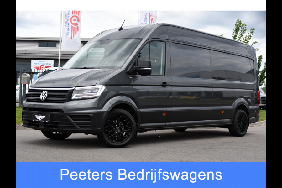 Volkswagen Crafter 35 2.0 TDI L4H3 Highline PB Edition Cruise, Camera, Carplay, LED, 177pk, Automaat, Trekhaak, Geveerde stoel, Multimedia, Uniek!