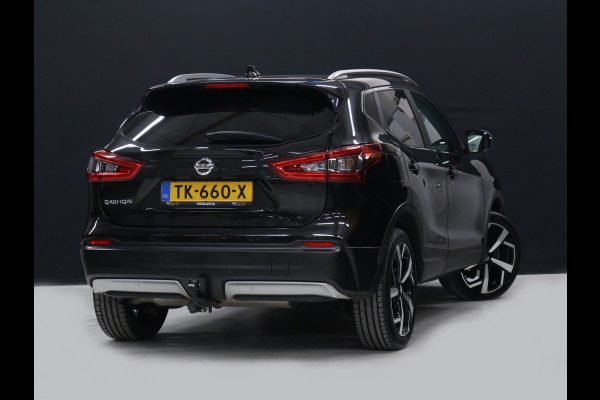 Nissan QASHQAI 1.2 Tekna [TREKHAAK, 360° CAMERA, PDC, CRUISE, STOELVERWARMING, ELEKTRISCH VERSTELBARE STOELEN, BLUETOOTH, LANE ASSIST, NAVIGATIE, NIEUWSTAAT]