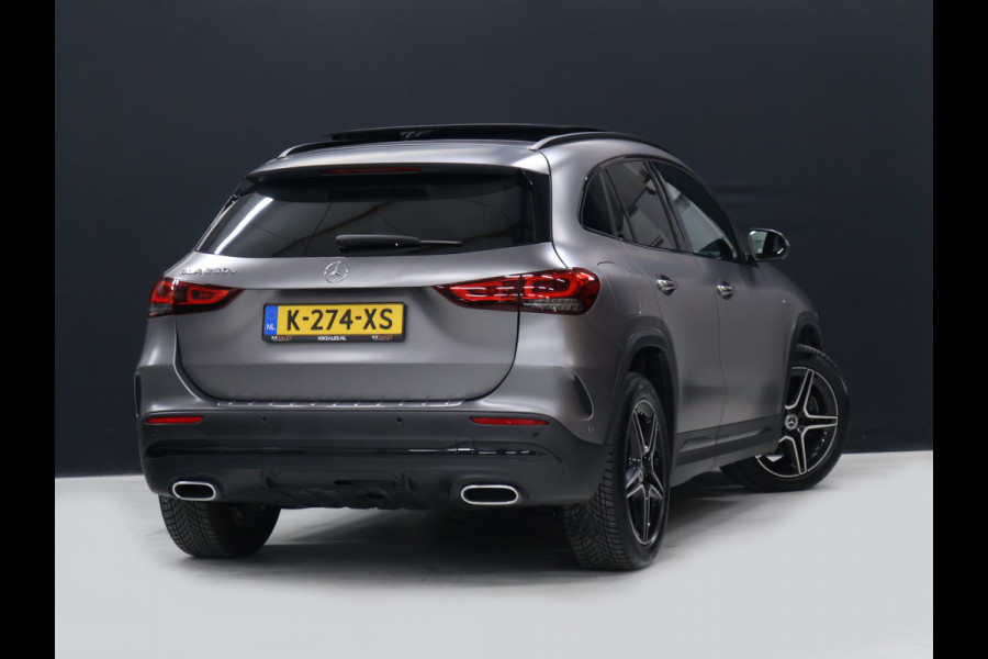 Mercedes-Benz GLA 250 e AMG Business Solution [SCHUIFKANTELDAK, TREKHAAK, CAMERA, PDC, CRUISE, STOELVERWARMING, DIGITAL DASH, ELEKTRISCH VERSTELBARE STOELEN, ELEKTISCHE ACHTERKLEP, NIEUWSTAAT]
