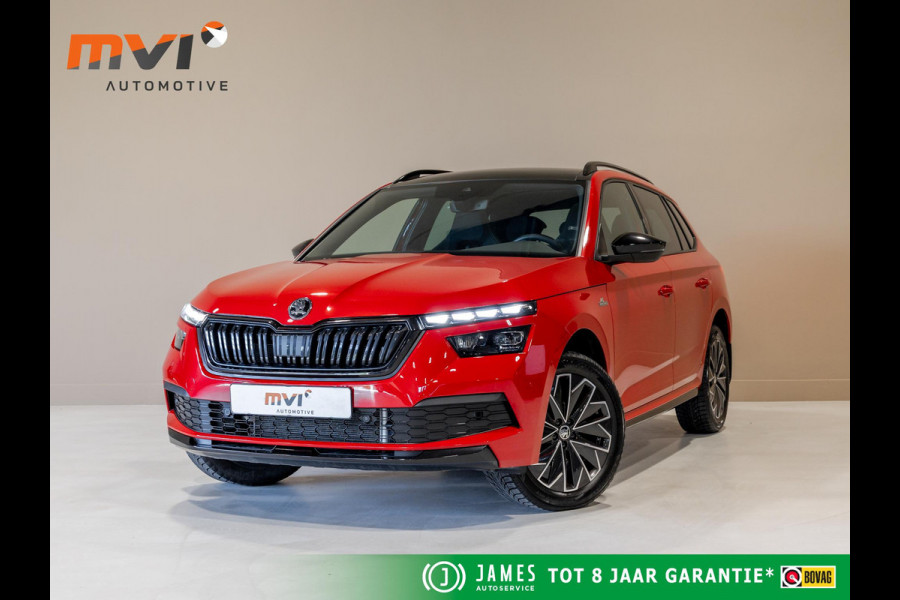 Škoda Kamiq 1.5 TSI ACT Monte Carlo / 150pk / Panorama dak / Achteruitrij camera / Stoel en stuur verwarming /