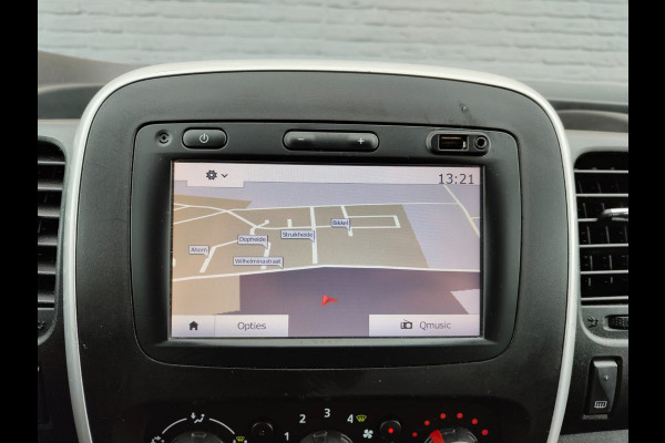 Renault Trafic 1.6 dCi 126PK T29 L2H1 3-Persoons Euro 6 Trekhaak Airco Navi Cruise Control Bluetooth Pdc Comfort Energy Betonplex vloer Wandbetimmering Schuifdeur Achterdeuren Origineel Nederlandse Auto
