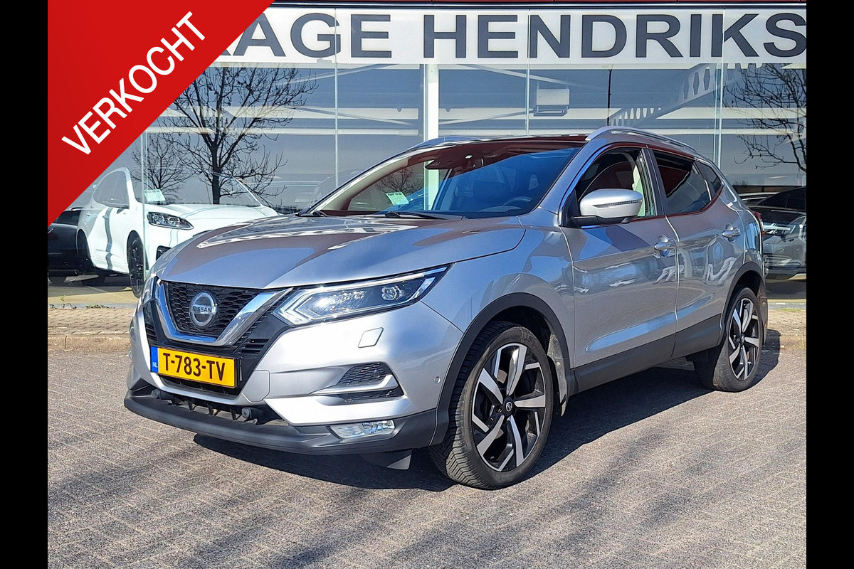 Nissan QASHQAI 1.3 DIG-T Tekna DCT Automaat | Panodak | Trekhaak | LED | 360Cam | Climate | Navi  | All Season banden |