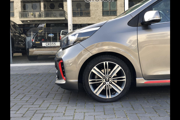 Kia Picanto 1.2 CVVT 5-zits GT-Line | Leer, Apple CarPlay/Android Auto, Navigatie, Lichtmetalen velgen, Climate control, Parkeercamera