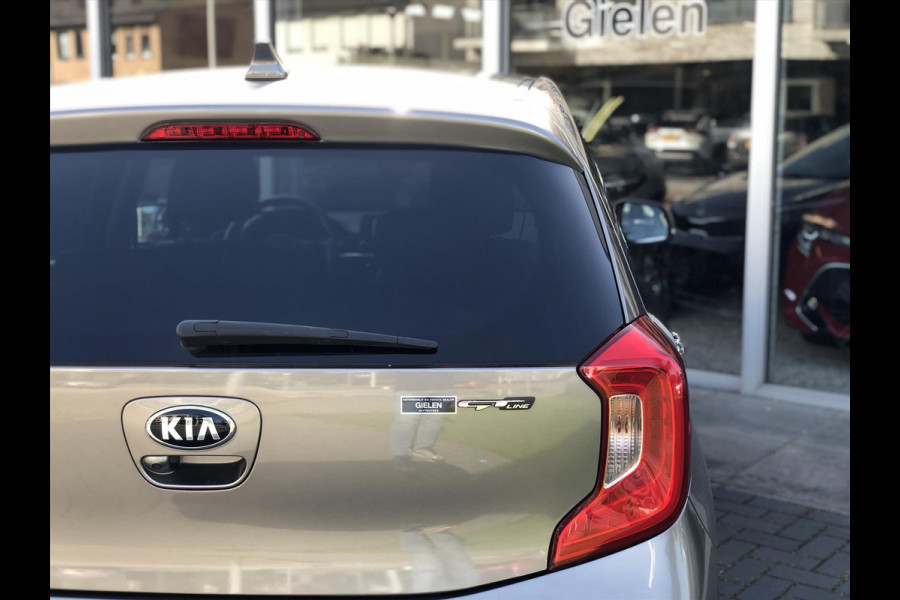 Kia Picanto 1.2 CVVT 5-zits GT-Line | Leer, Apple CarPlay/Android Auto, Navigatie, Lichtmetalen velgen, Climate control, Parkeercamera