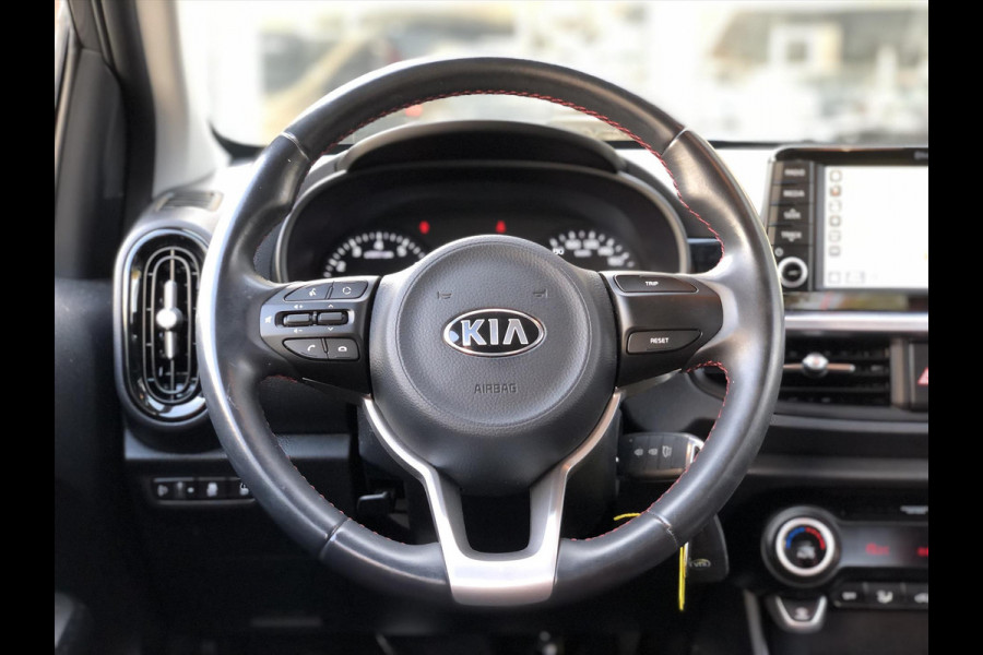 Kia Picanto 1.2 CVVT 5-zits GT-Line | Leer, Apple CarPlay/Android Auto, Navigatie, Lichtmetalen velgen, Climate control, Parkeercamera