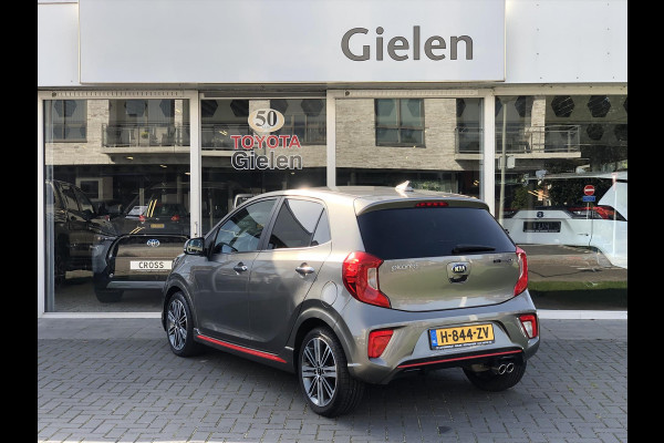 Kia Picanto 1.2 CVVT 5-zits GT-Line | Leer, Apple CarPlay/Android Auto, Navigatie, Lichtmetalen velgen, Climate control, Parkeercamera