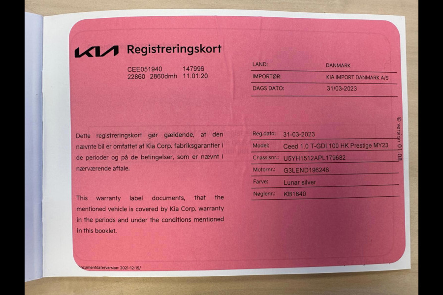 Kia Ceed 1.0 T-GDi DynamicLine|APPLE CARPLAY, ANDROID AUTO|STOEL-,STUURVERW|CAMERA|CRUISE,CLIMATE|1 EIGENAAR|INCLUSIEF BTW|NAP|