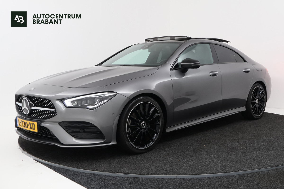 Mercedes-Benz CLA-Klasse 200 Premium Plus (SFEERVERLICHTING, PANORAMADAK, ELEKT. VERST. STOELEN, GOED ONDERHOUDEN, CAMERA)