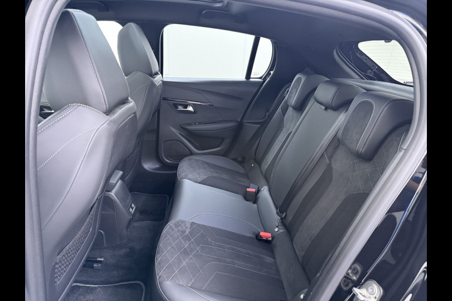 Peugeot e-208 EV GT 350 50kWh Soh 94% Panoramadak Adap.Cruise Stoelverwarming 3D-Navi 360°Camera Ecc Android Auto Apple Carplay Pdc Lmv Privacy Glas Led DAB Bluetooth Regen-Lichtsensor DAB+ Dealeronderhouden