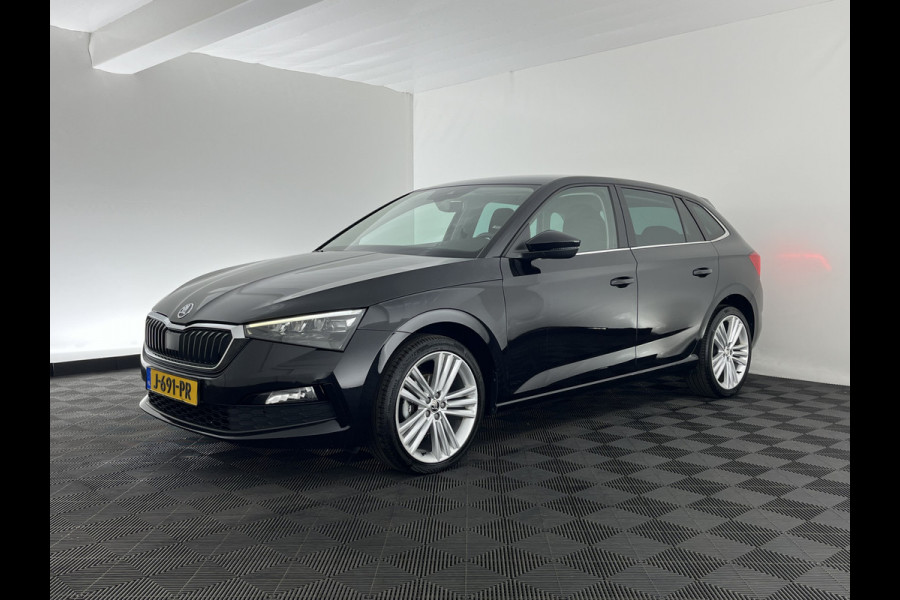 Škoda SCALA 1.0 TSI Business Edition (INCL.BTW) Aut. *FULL-LED | DIGI-COCKPIT | HEATED-COMFORTSEATS | CARPLAY | LANE-ASSIST | NAVI-FULLMAP | ECC | PDC | CRUISE | 18''ALU*