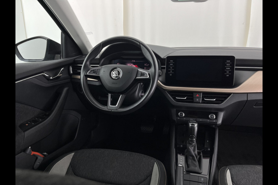 Škoda SCALA 1.0 TSI Business Edition (INCL.BTW) Aut. *FULL-LED | DIGI-COCKPIT | HEATED-COMFORTSEATS | CARPLAY | LANE-ASSIST | NAVI-FULLMAP | ECC | PDC | CRUISE | 18''ALU*