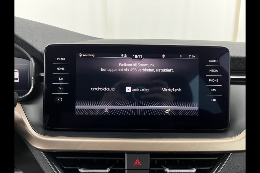 Škoda SCALA 1.0 TSI Business Edition (INCL.BTW) Aut. *FULL-LED | DIGI-COCKPIT | HEATED-COMFORTSEATS | CARPLAY | LANE-ASSIST | NAVI-FULLMAP | ECC | PDC | CRUISE | 18''ALU*