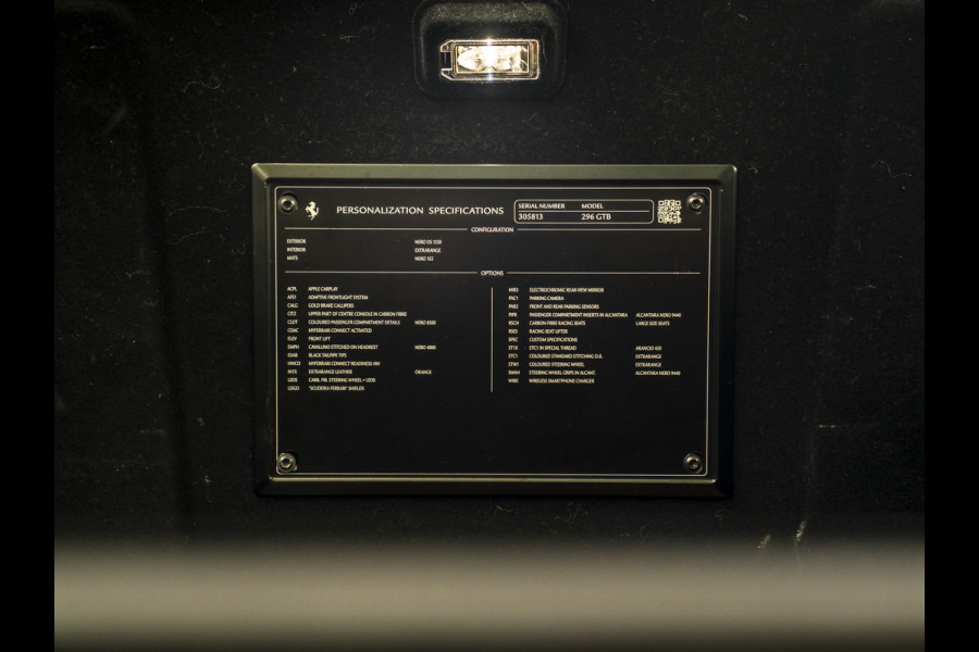 Ferrari 296 GTB 3.0 V6 | Carbon Seats | Lift | Pass. display