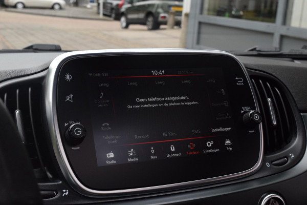 Fiat 500 Turbo Sport/Rockstar|Open dak|Beats|Carplay|PDC