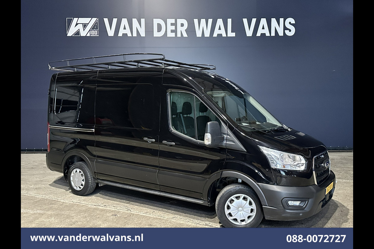 Ford Transit 2.0 TDCI L2H2 Euro6 Airco | Camera | Navigatie | Imperiaal | Trekhaak | Trap Cruisecontrol, Parkeersensoren, Bijrijdersbank