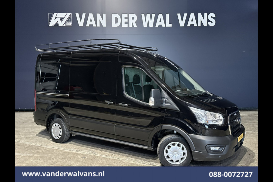 Ford Transit 2.0 TDCI L2H2 Euro6 Airco | Camera | Navigatie | Imperiaal | Trekhaak | Trap Cruisecontrol, Parkeersensoren, Bijrijdersbank