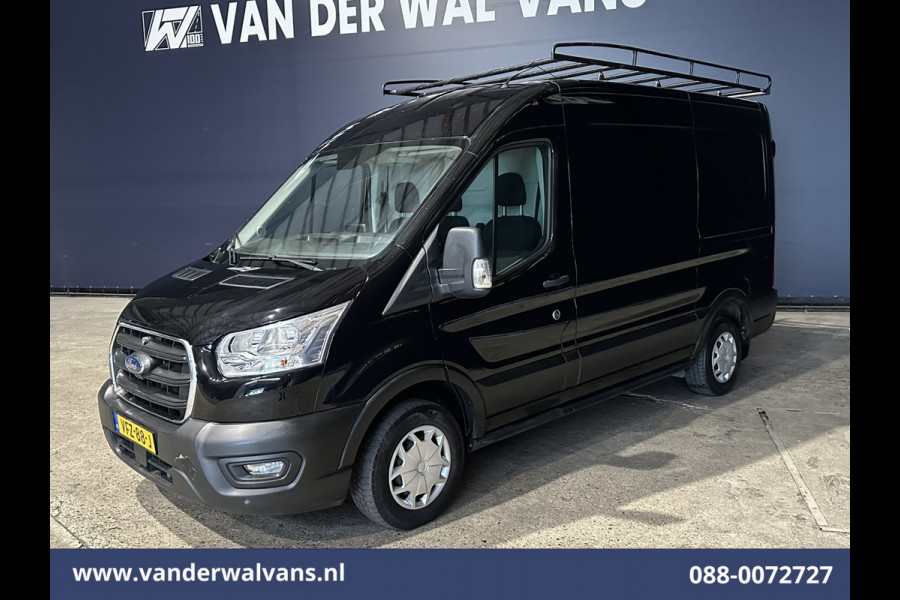 Ford Transit 2.0 TDCI L2H2 Euro6 Airco | Camera | Navigatie | Imperiaal | Trekhaak | Trap Cruisecontrol, Parkeersensoren, Bijrijdersbank