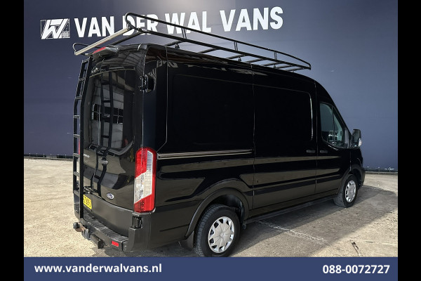 Ford Transit 2.0 TDCI L2H2 Euro6 Airco | Camera | Navigatie | Imperiaal | Trekhaak | Trap Cruisecontrol, Parkeersensoren, Bijrijdersbank