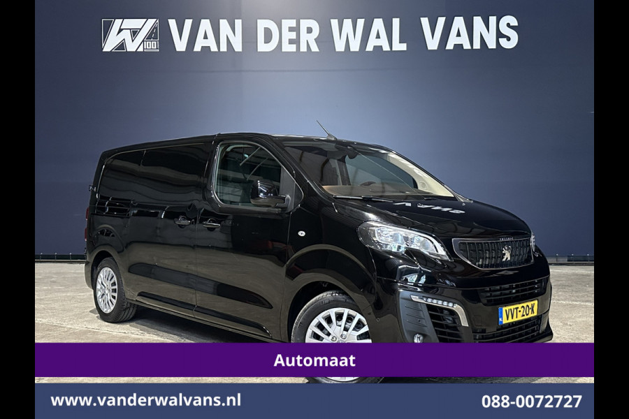 Peugeot Expert 2.0 BlueHDI 177pk Automaat L2H1 Euro6 Airco | Camera | Trekhaak | Android Auto Cruisecontrol, Parkeersensoren, Bijrijdersbank