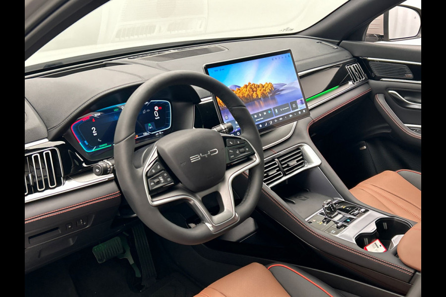 BYD SEAL U 1.5 DM-i FWD Boost PHEV 218PK, * Bruin/Leder *, Pano/Dak, Head/Up Adapt.Cruise/Control, 360-Camera, 2026 NEW, BTW!