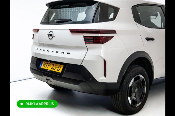 Opel Frontera Electric Edition 44 kWh | Camera | Navigatie | Cruise | Rijklaarprijs, tot 8 jaar garantie! | Apple Carplay/Android auto, PDC achter, LED, 7 stuks Frontera op voorraad!